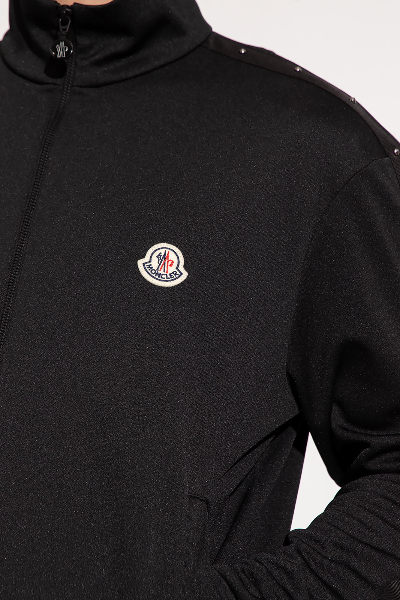 Moncler Track jacket with logo patch | Men's Clothing | Vitkac